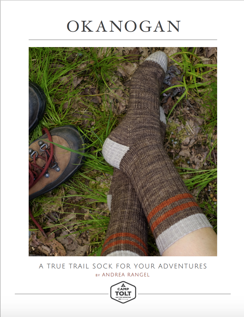 Camp Tolt, Okanogan Sock Pattern, PDF Download